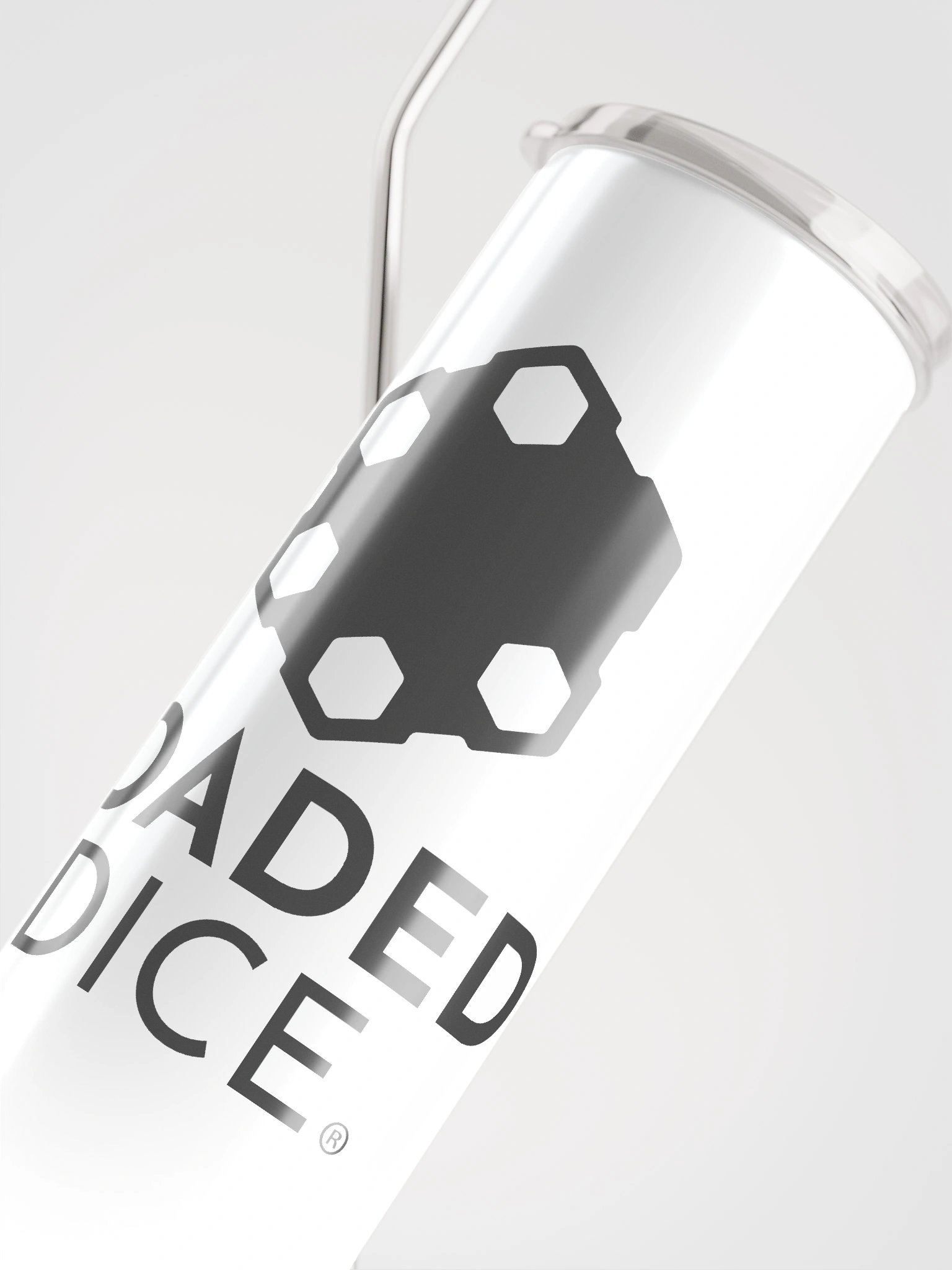Loaded Dice Stainless Steel Tumbler White product image (4)
