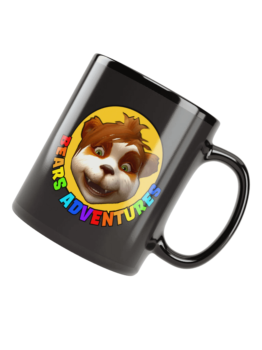 Bears Adventures Mug - Black product image (7)