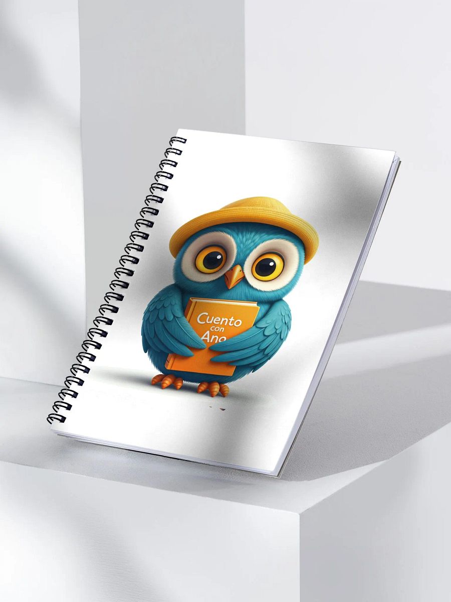 Whimsical Owl Dreams Spiral Notebook product image (3)