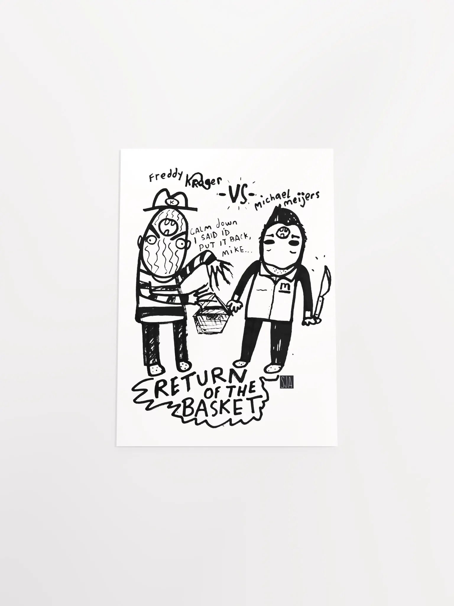 Return of the Basket matte poster product image (17)