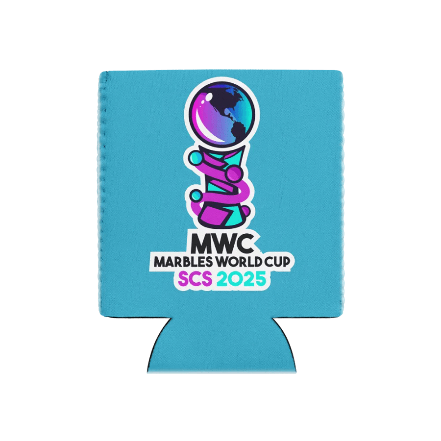 MARBLES WORLD CUP DRINK KOOZIE product image (1)