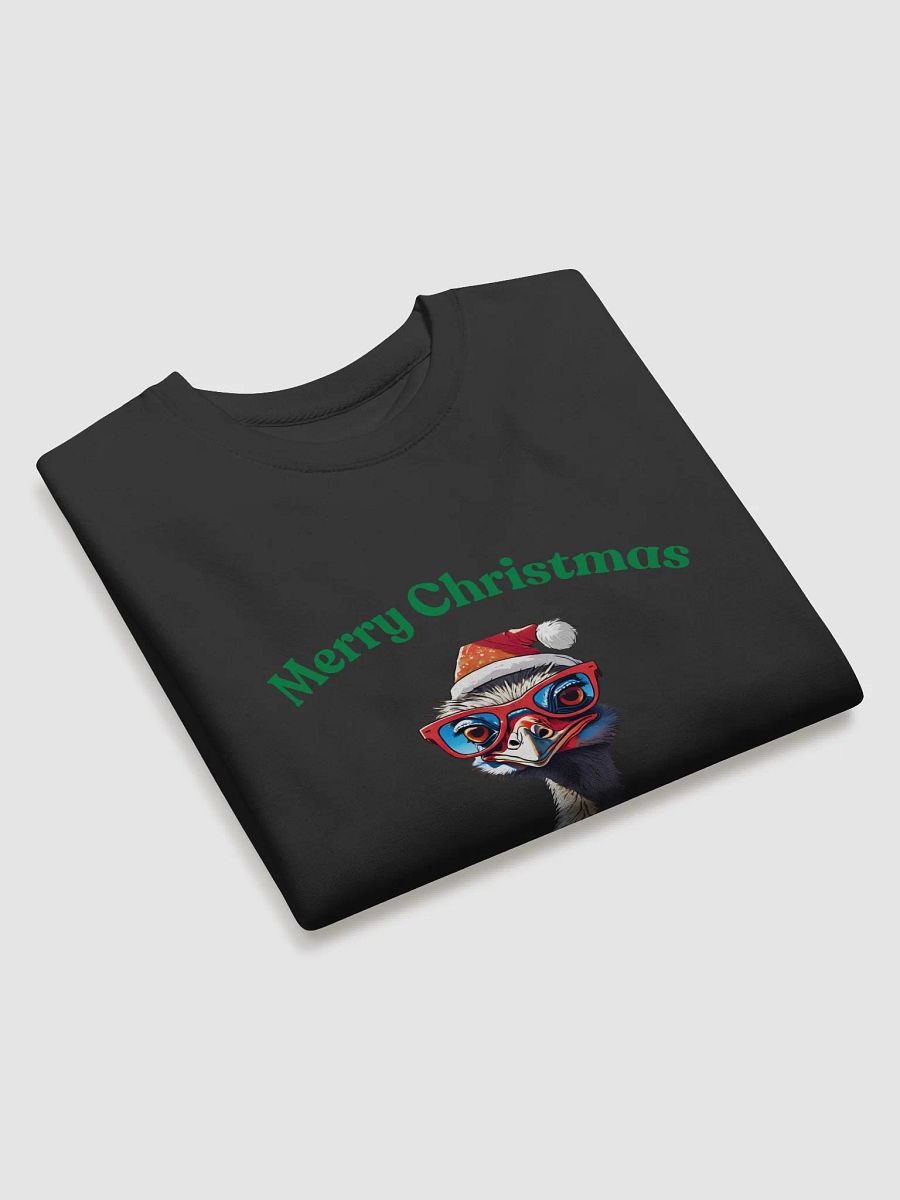 Festive Emu Merry Christmas Sweatshirt - Green product image (3)