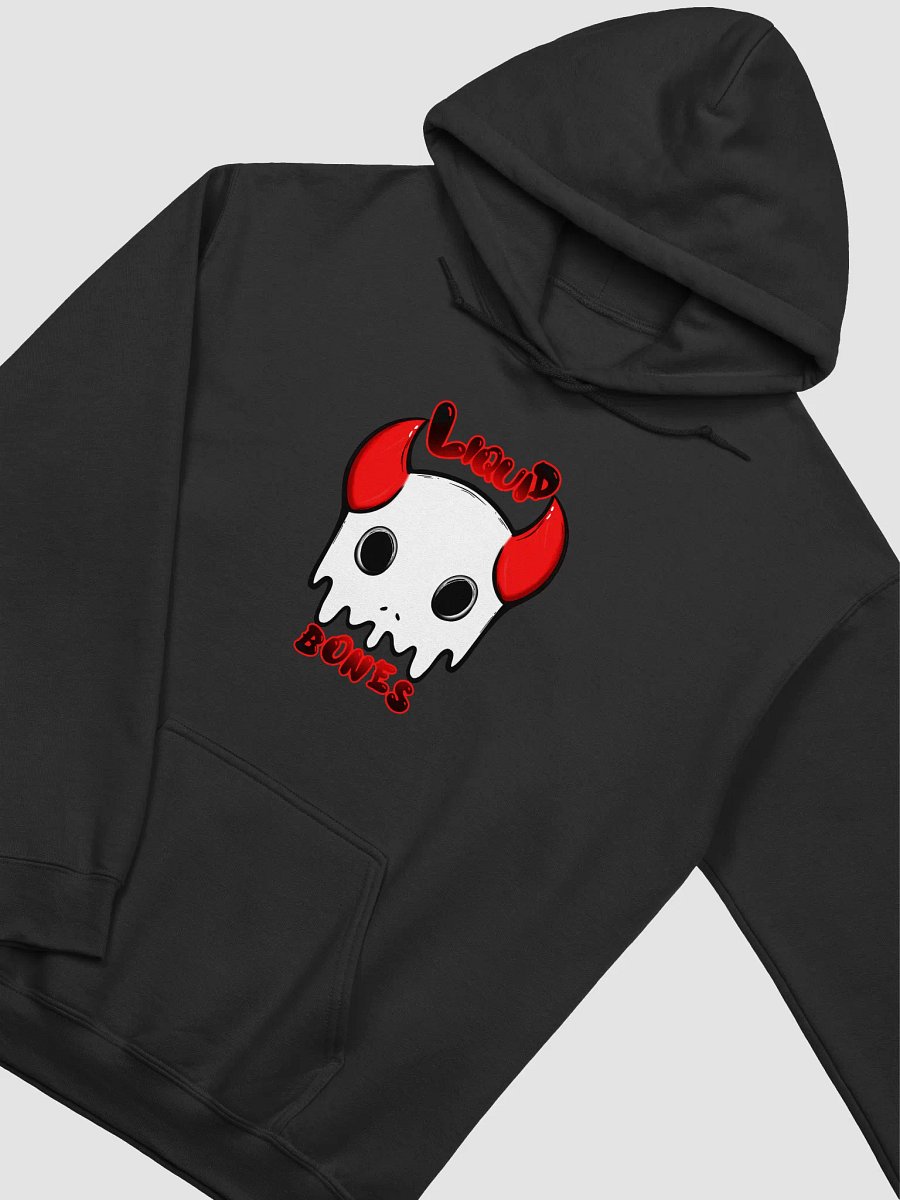 Devil Skull Liquid Bones Graphic Hoodie product image (26)