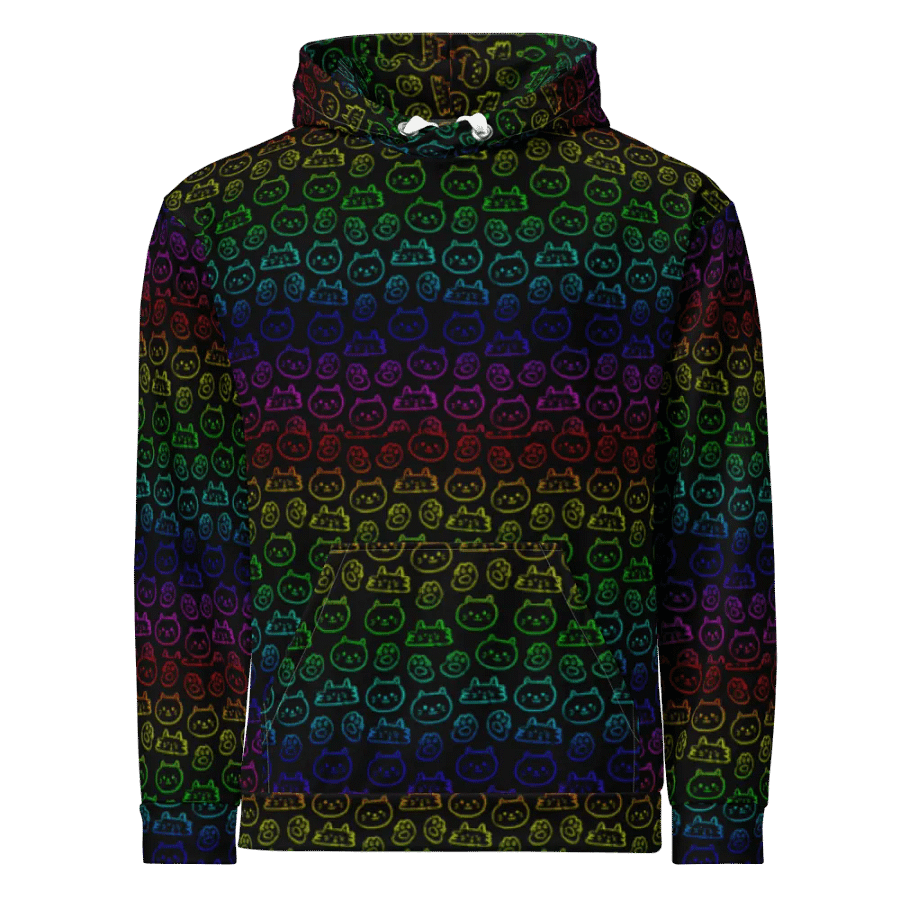 Rainbow Cat Design - Black product image (10)
