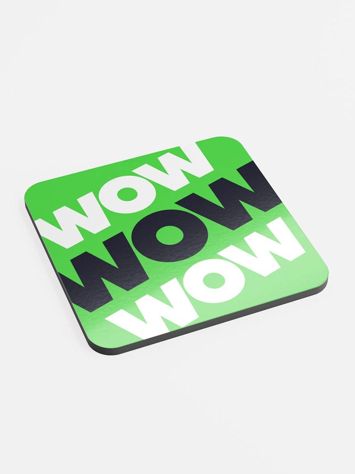 flght WOW EMOJI Coaster product image (2)