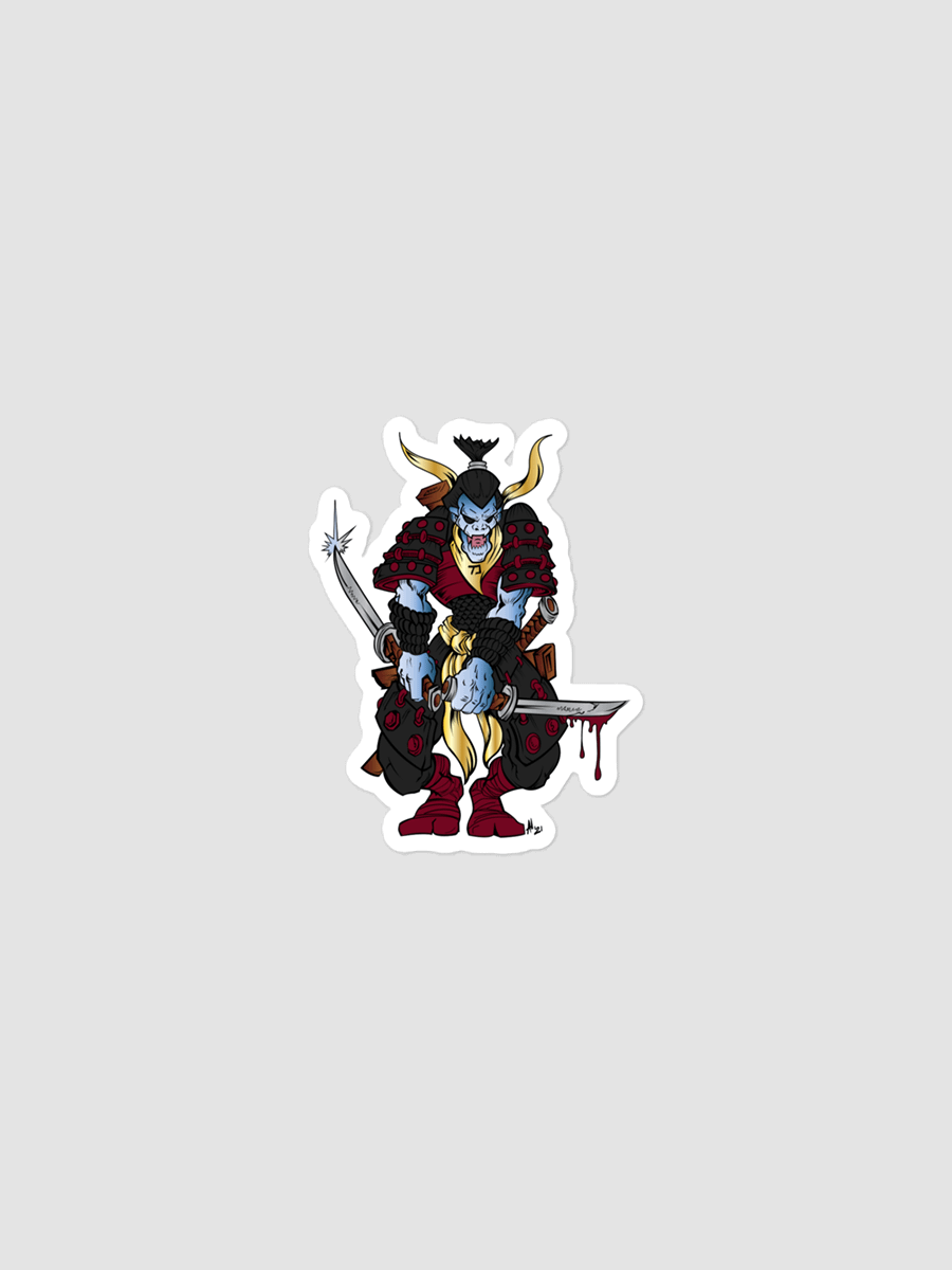 Samurai Bubble-free stickers product image (1)