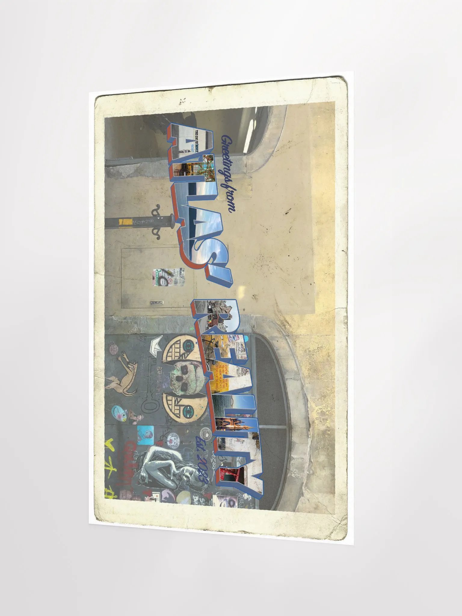 Atlas' Reality Postcard Poster product image (2)