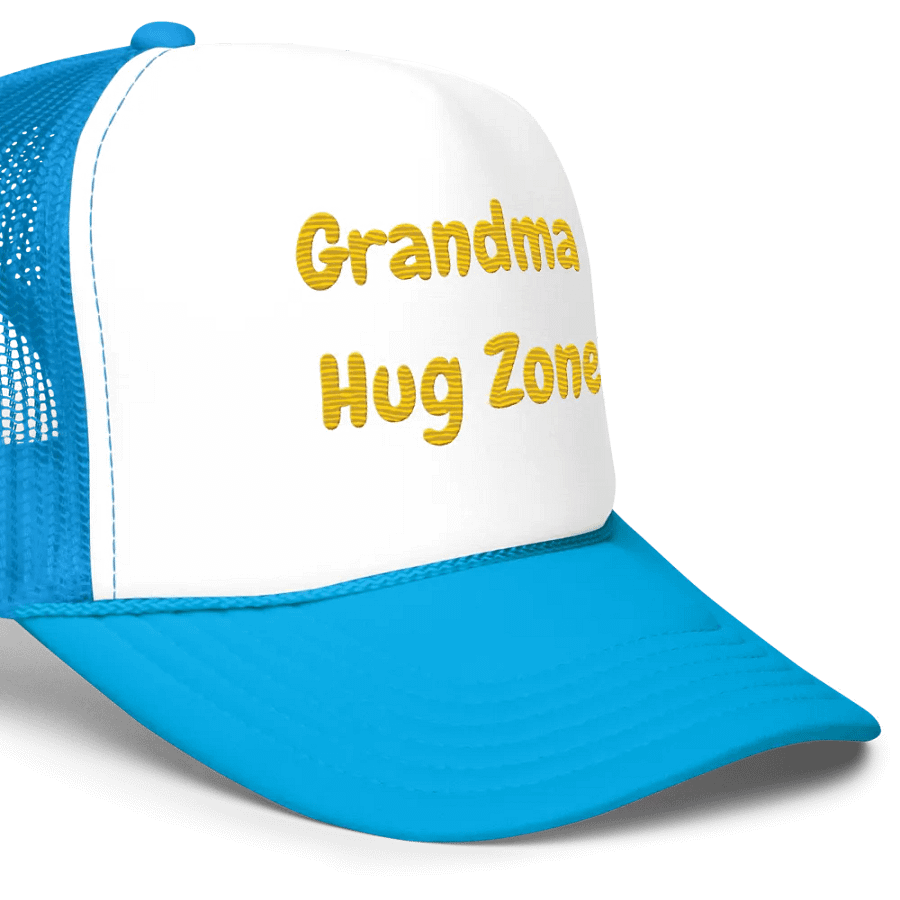 Grandma Hug Zone Otto Foam Trucker Hat product image (20)
