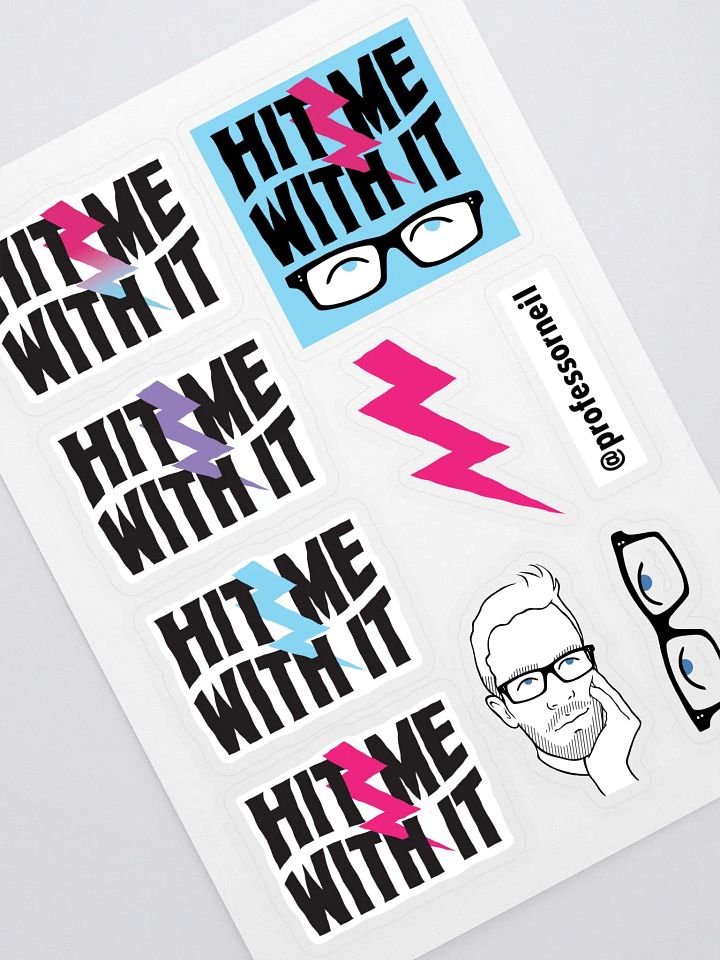A sheet of stickers! product image (1)