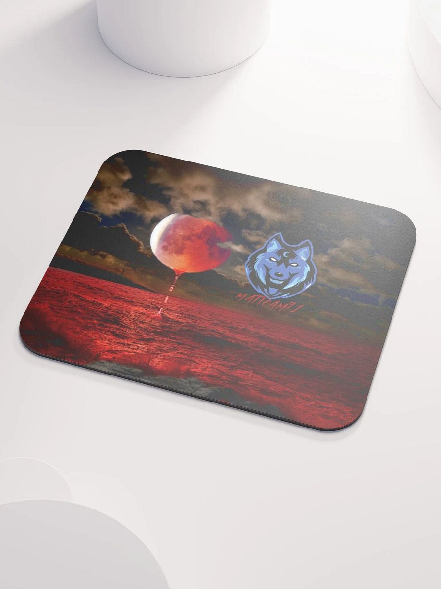 Blood Moon Wolf Mouse Pad product image (3)