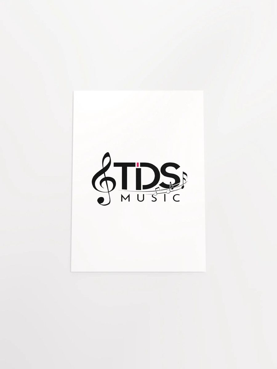 TDS Music Enhanced Matte Paper Poster - Music Themed Art product image (4)