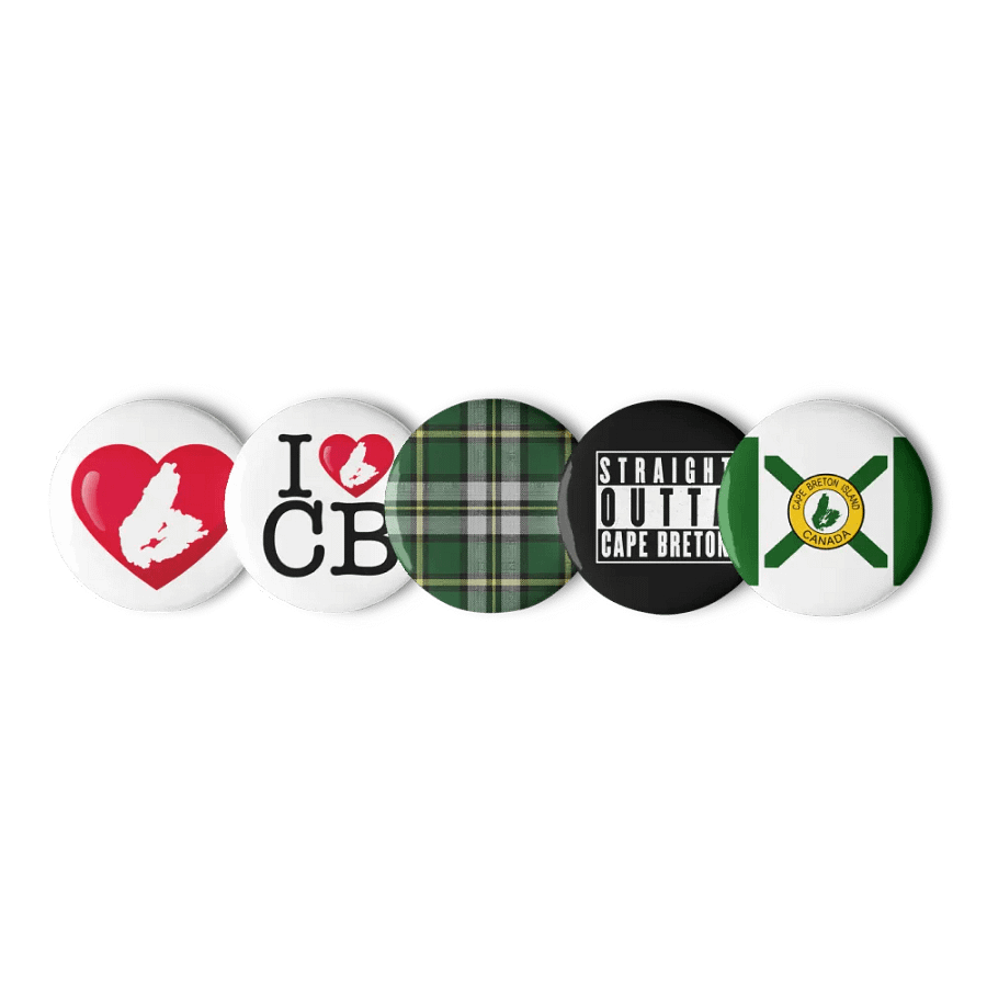 CAPE BRETON PINS (SET OF 5) ASSORTED product image (1)
