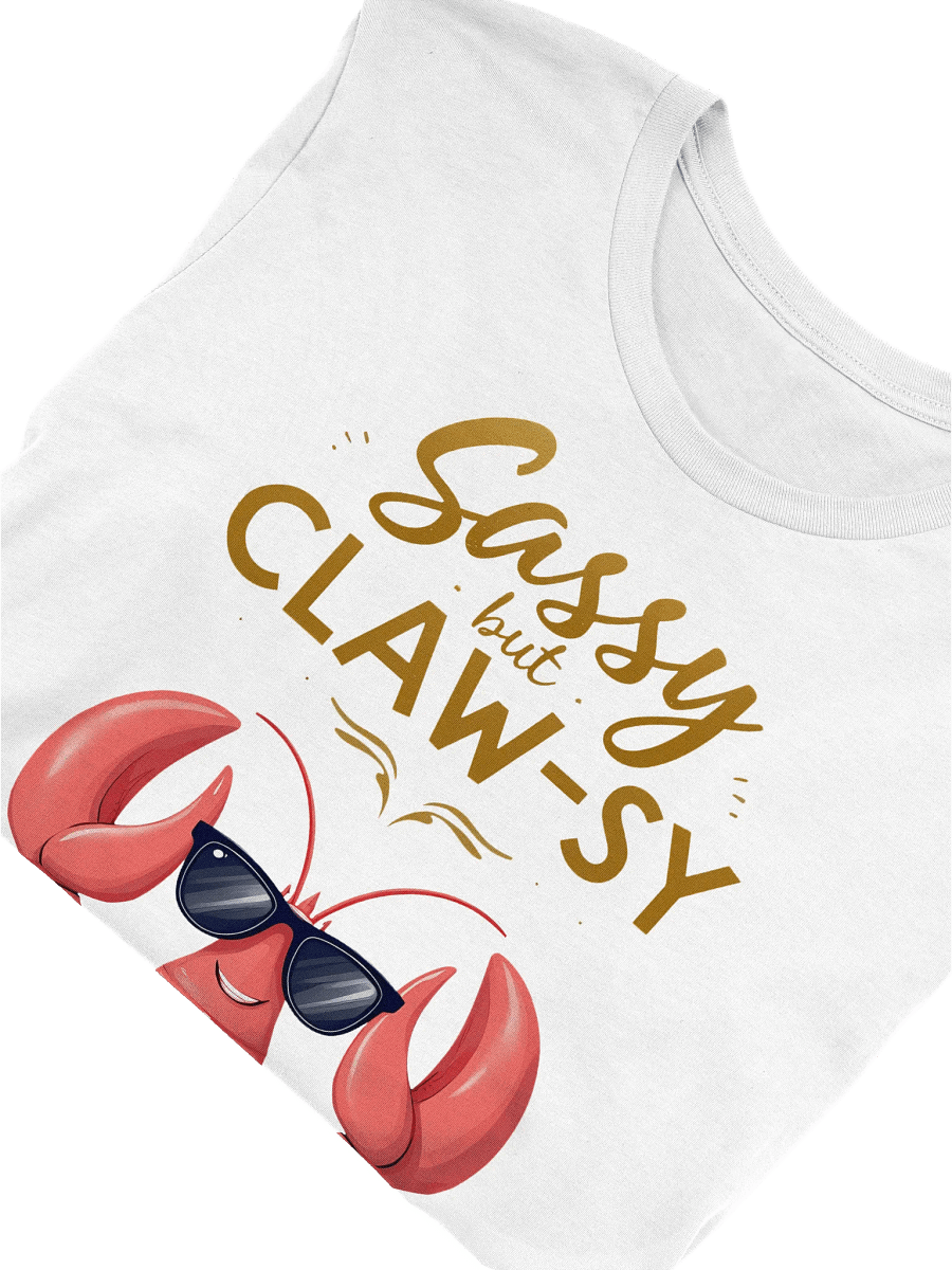 Sassy but Claw-sy | Trendy Chic Lobster Women’s T-Shirt product image (5)