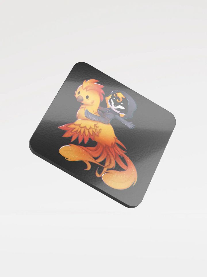 Phoenix Chibi Coaster (Black) product image (2)