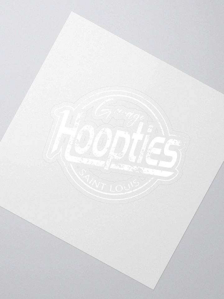 Hoopties window Decal product image (5)