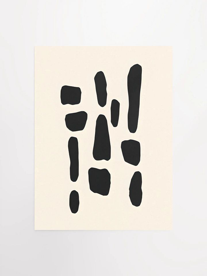 Abstract Black Shapes product image (2)