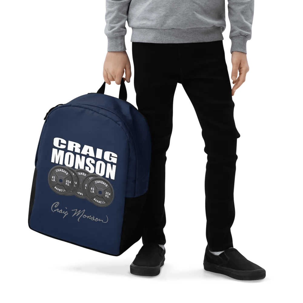 Craig Monson Barbell Signature Series Backpack (Navy Blue) product image (6)