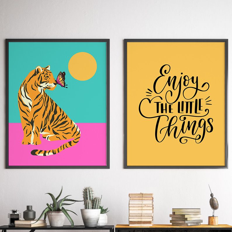 Funky Evil Eye Gallery Wall Set of 8 DIGITAL Prints product image (5)