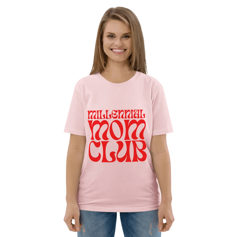 Millennial Mom Club Organic Cotton Tee product image (76)