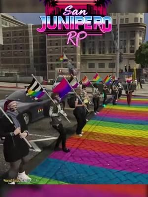 When the most LGBTQIA friendly server finds out @Towa Bird streamed GTA 😏😏 #SJRP #gta #gtav #gtarp #fivem #pride #lgbt #lgbtqia #wlw #reneerapp #towabird #stream #streamer #pcgame 