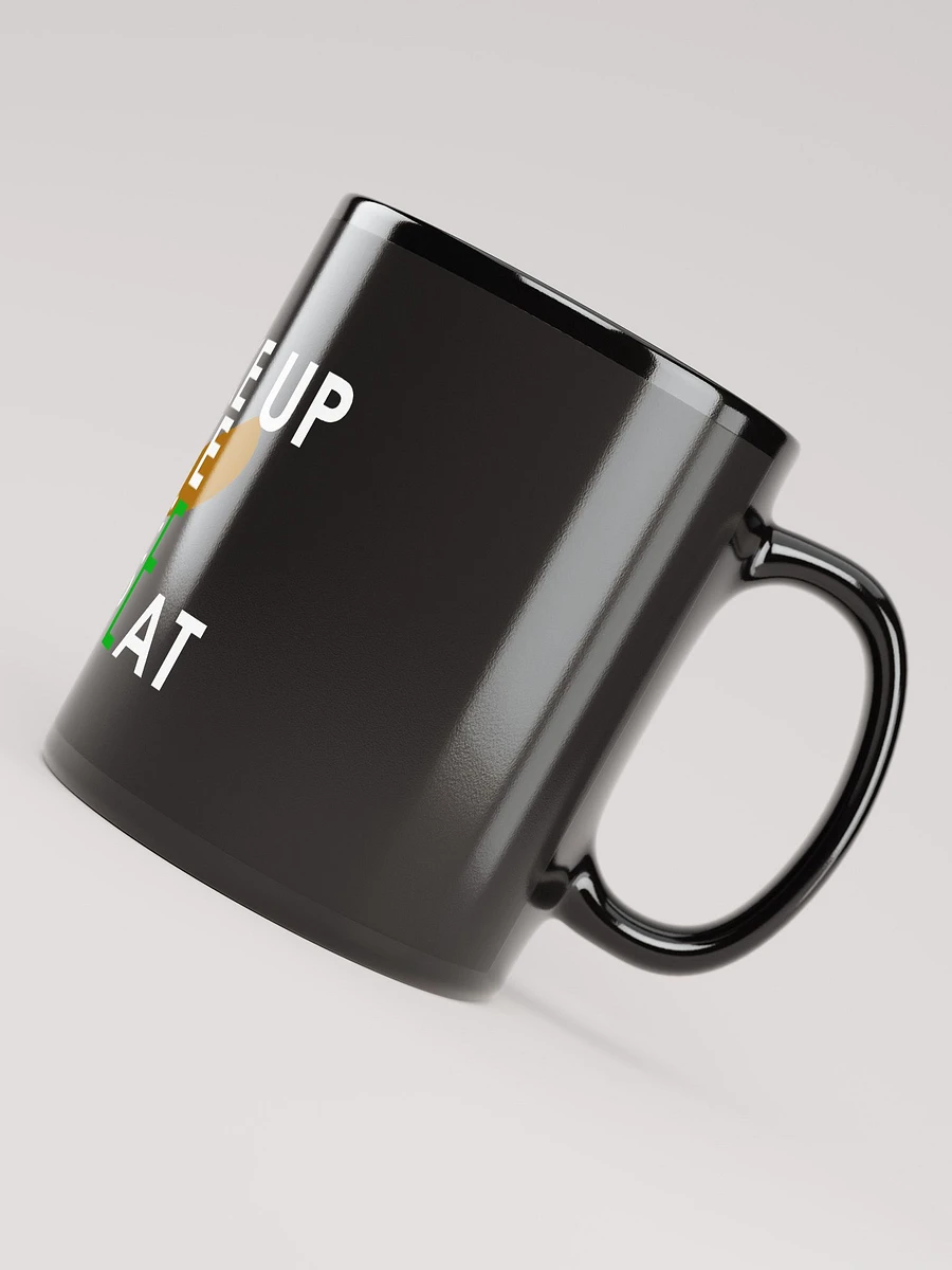 Glossy Black Ceramic Mug for Ravers product image (5)