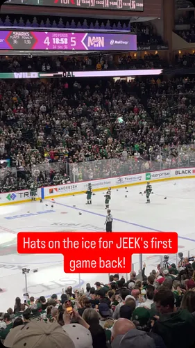JEEK is so back 🔥🔥🔥

#minnesotawild #mnwild #nhl #nhlhockey