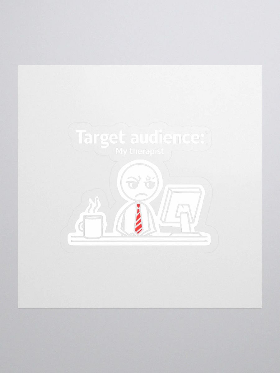 Target Audience: My Therapist Stickers product image (1)