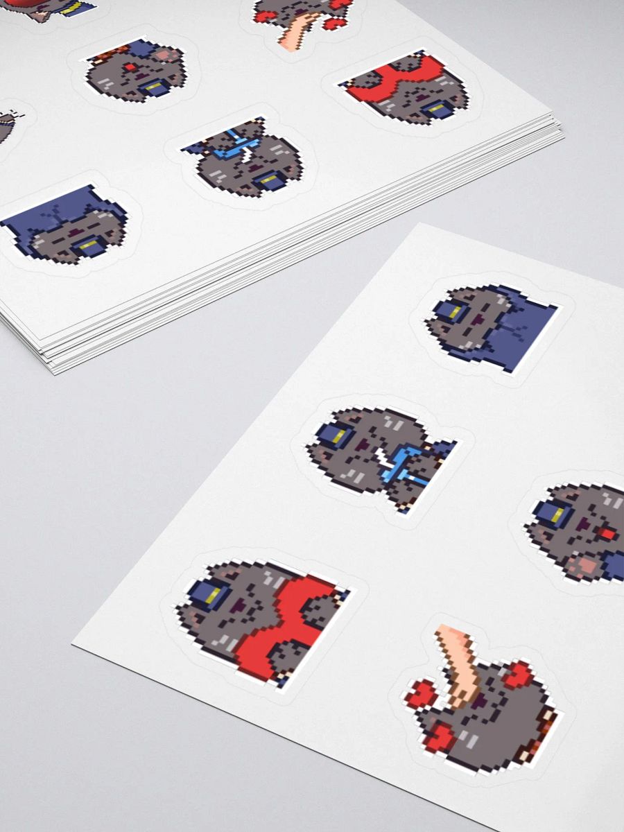 The Business Cat Emote Sticker Sheet #3 product image (11)