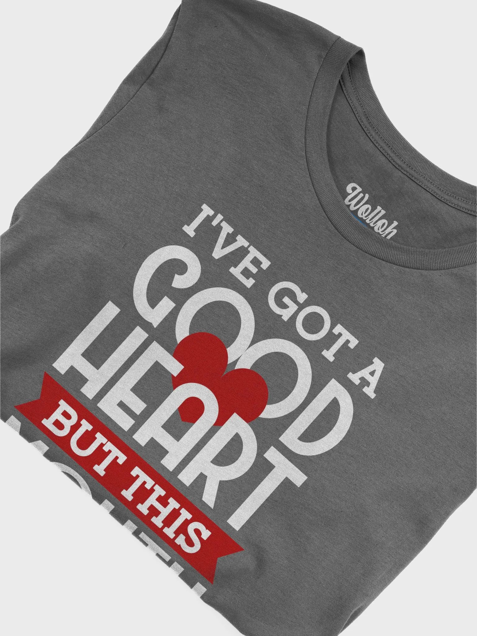 Good Heart, Sassy Mouth T-Shirt – Perfect for Valentine's Day or Everyday Sass! product image (6)
