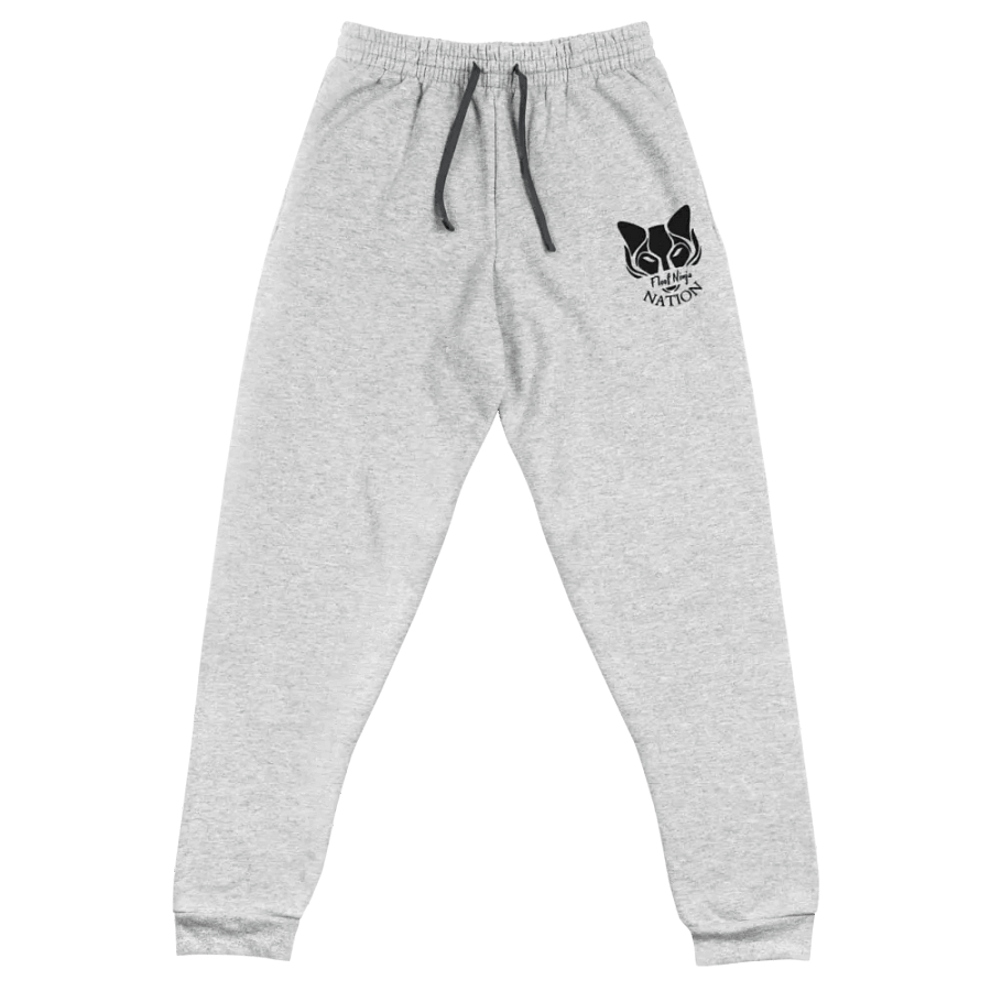 Floof Ninja Nation Joggers Black Logo product image (1)