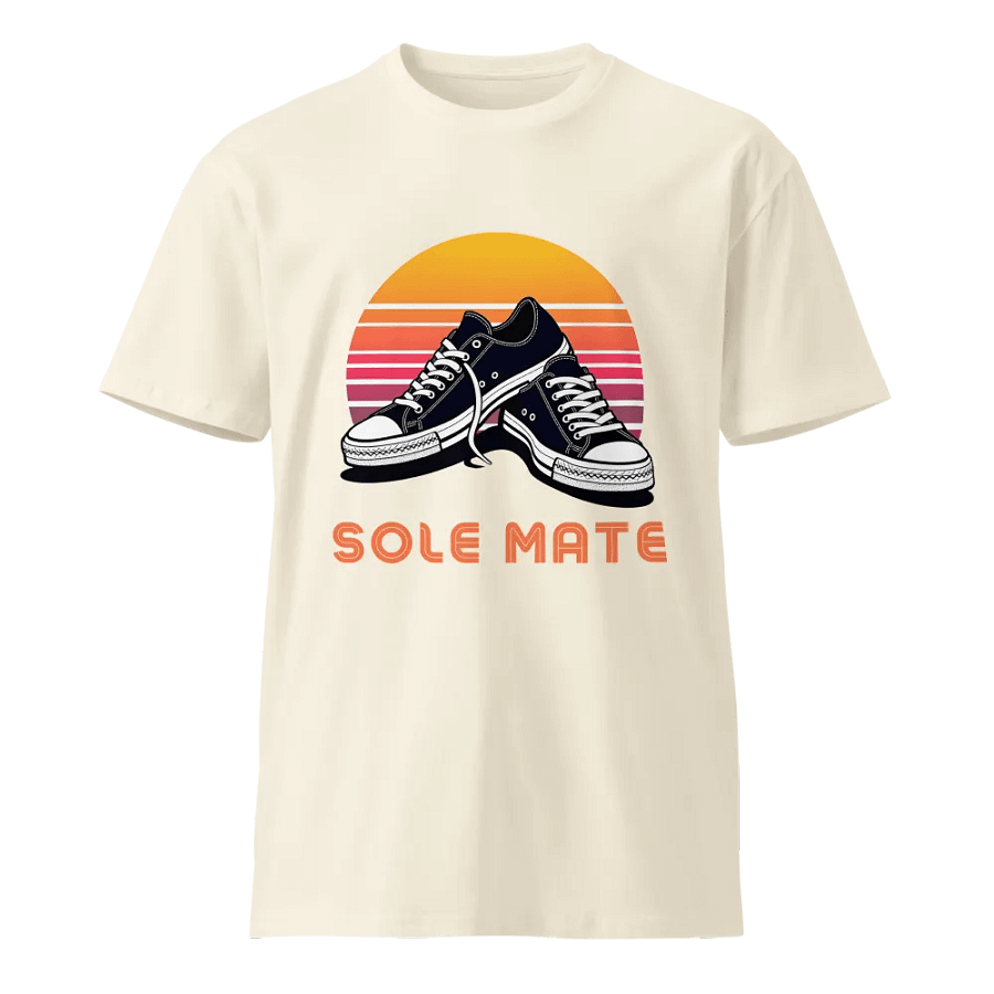 Sunset Sneaker Sole Mate T-Shirt product image (1)