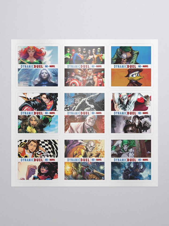 Dynamic Duel Episode Cover Stickers - Series 6 product image (1)
