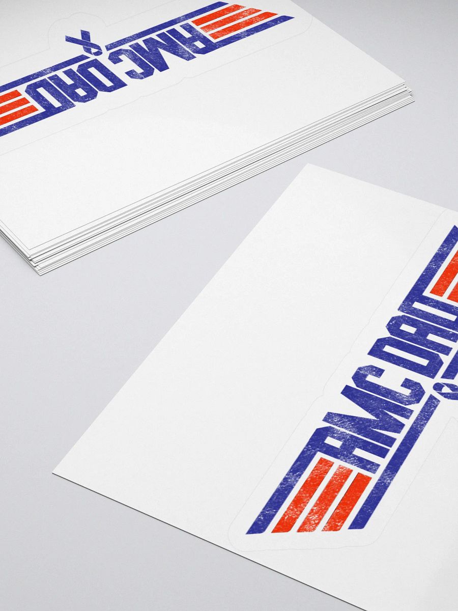 AMC DAD "Top Gun" Sticker product image (16)