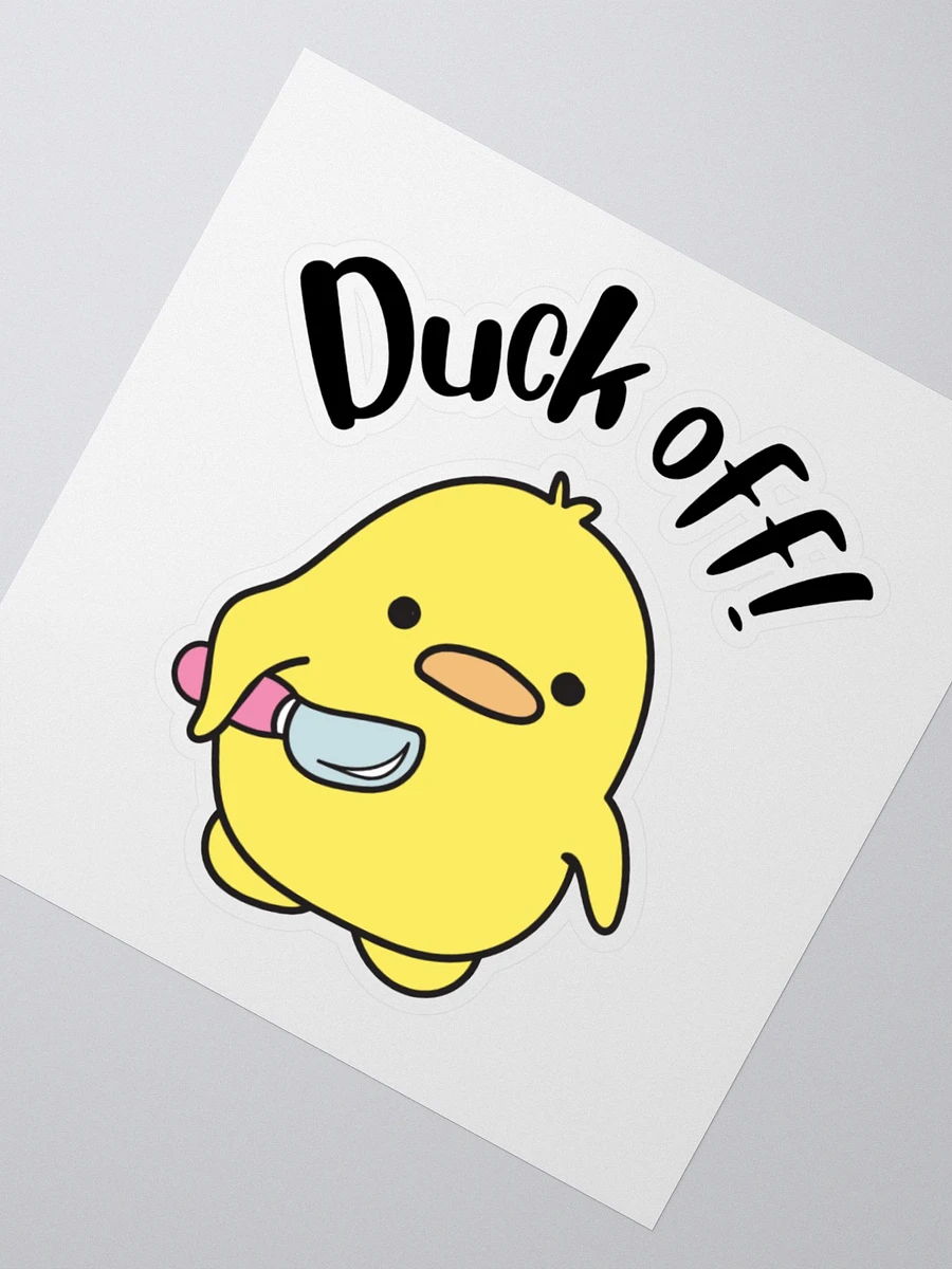 Duck Off Sticker product image (2)