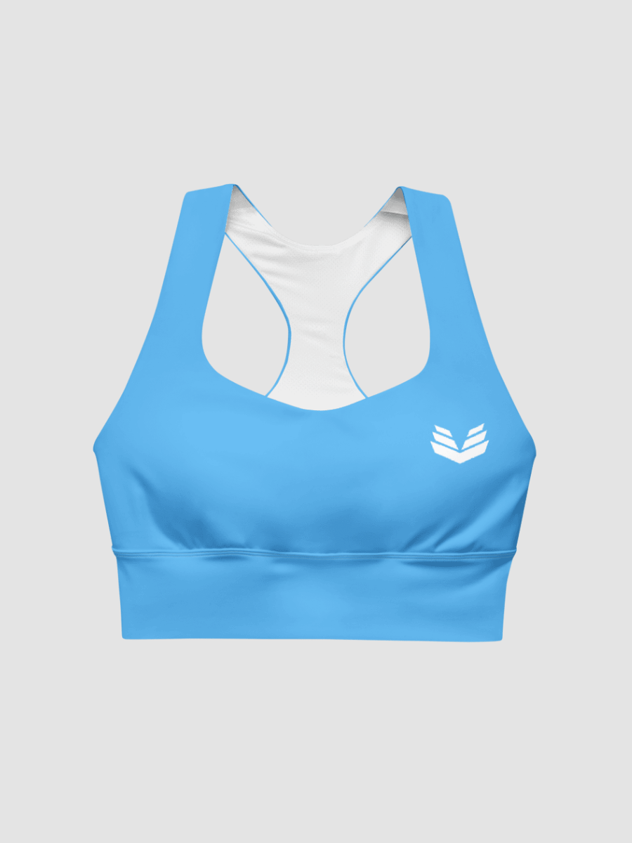 Longline Sports Bra - Aqua product image (1)