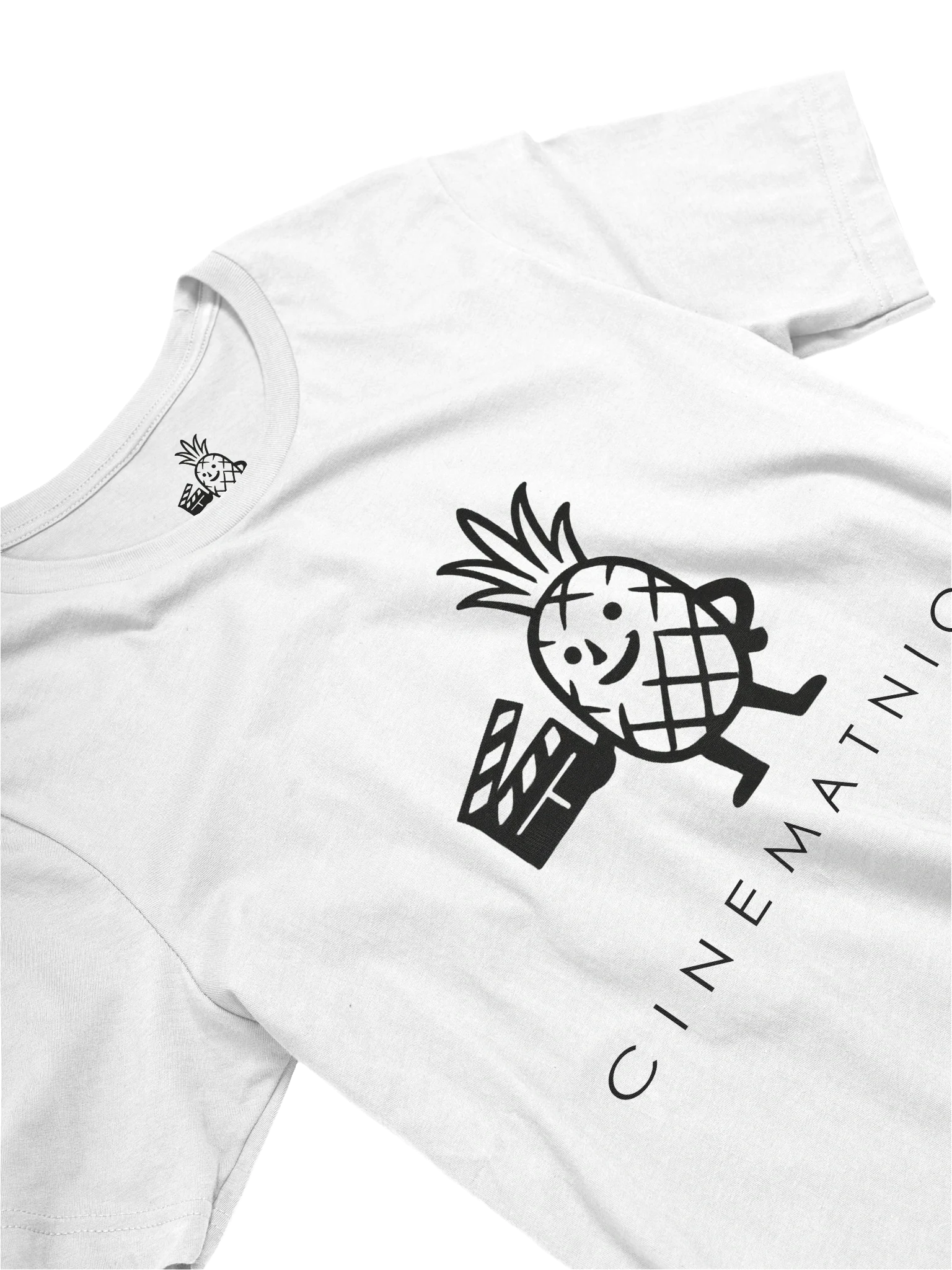 CinematNIC™ Pineapple Logo (Black) Concert Tee Fit Unisex T-Shirt product image (99)