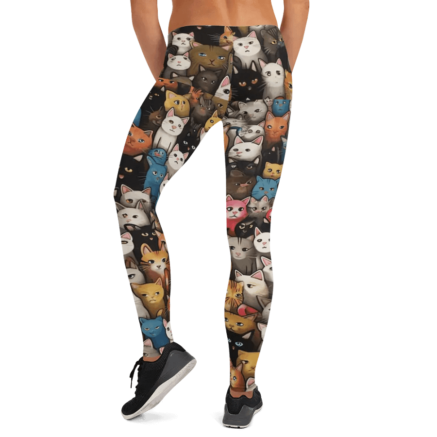 Leggings for Women – Cute Kittens Print for Adorable & Comfortable Style product image (12)