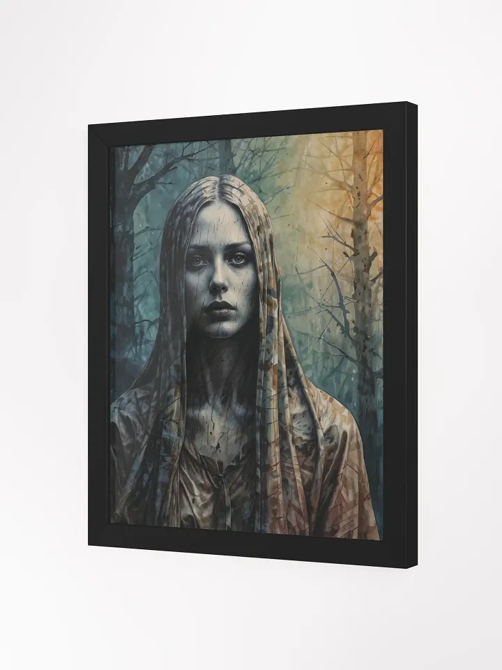 Mystical Forest Cloak Framed Print product image (7)