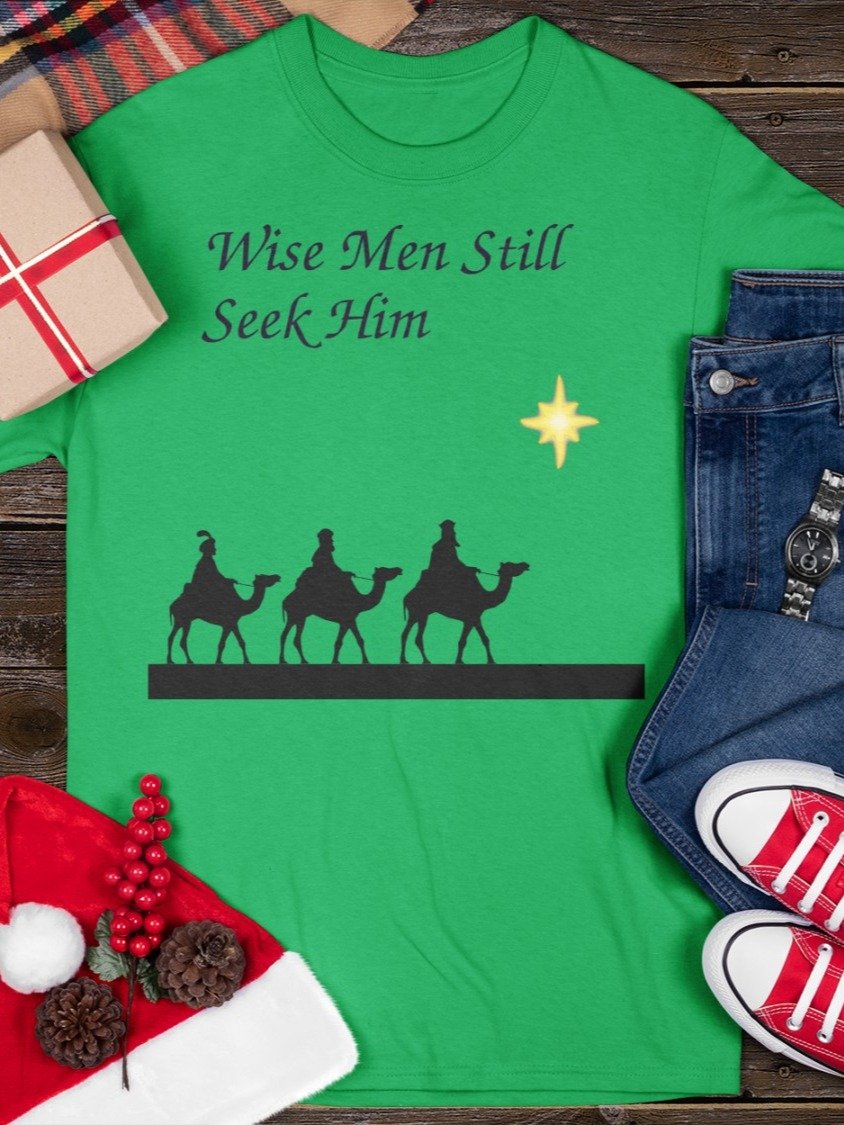 Christian Christmas Shirt Wise Men Still Seek Him product image (31)