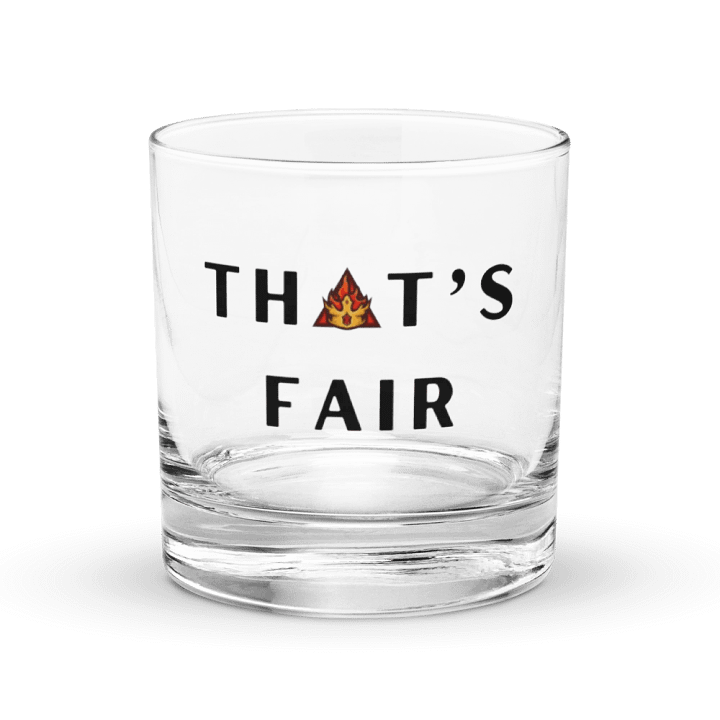That's Fair Rock Glass product image (1)