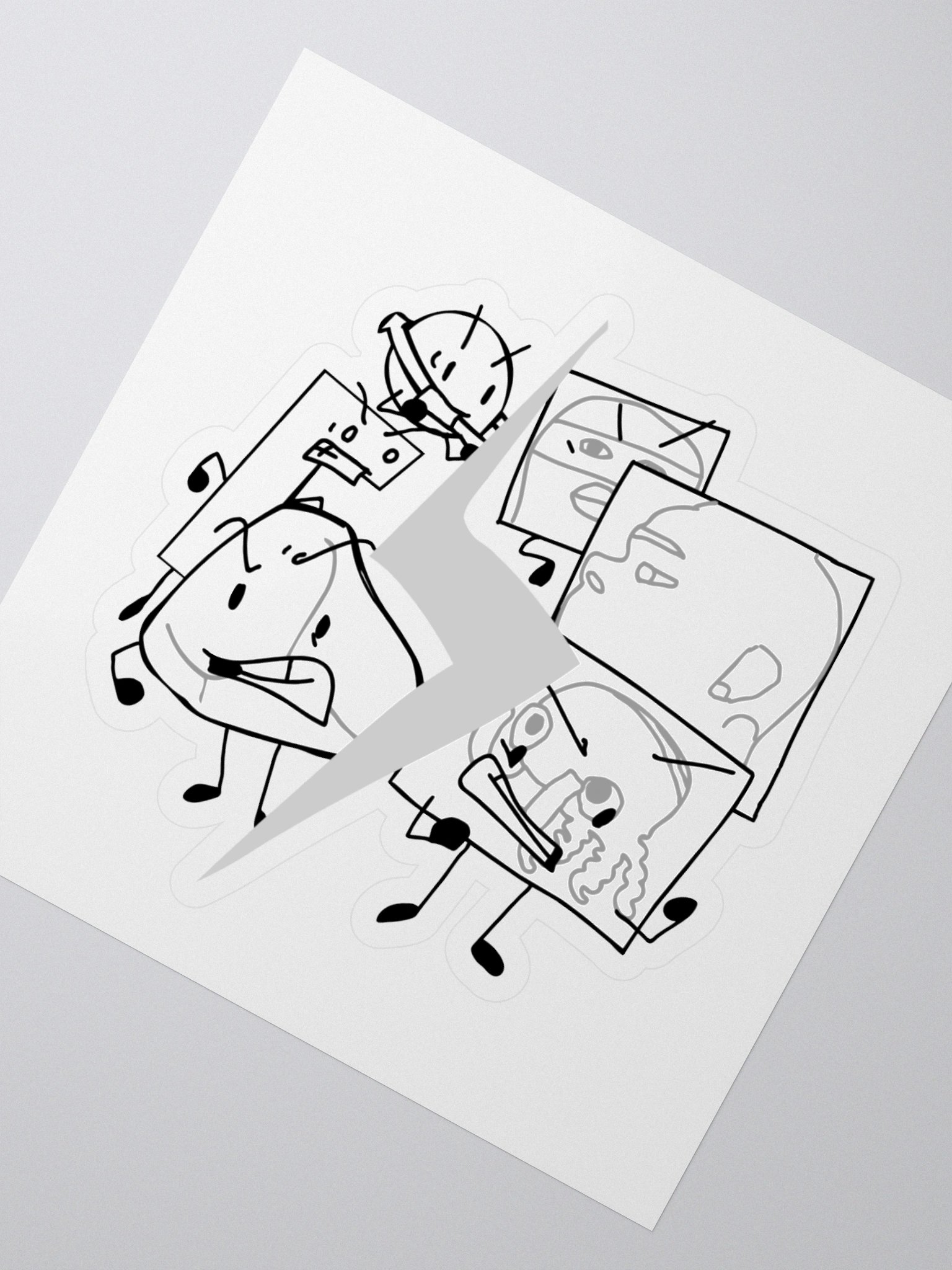 Team Wrecker Feud Sticker product image (2)