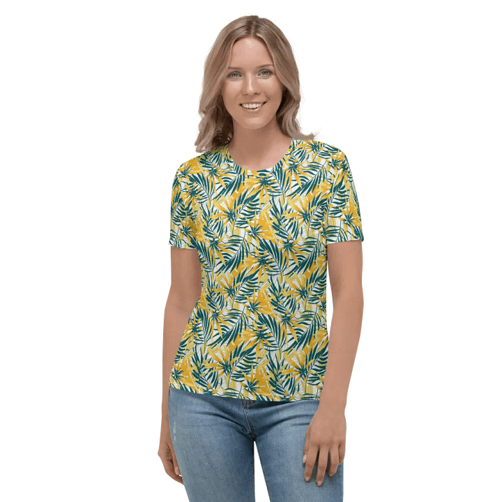 Tropical Summer | Women's Crew Neck T-Shirt product image (1)