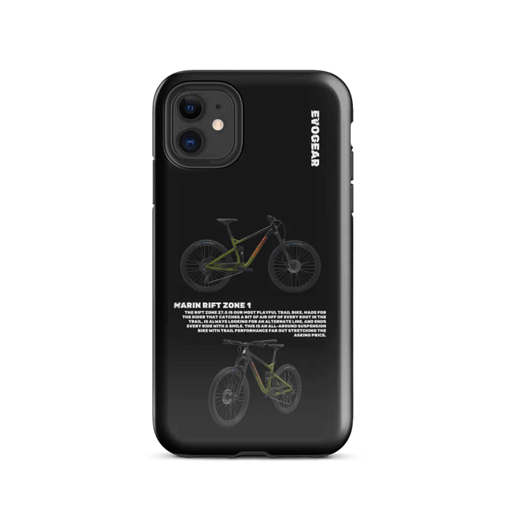 Black Marin Rift Zone 1 iPhone Case product image (2)