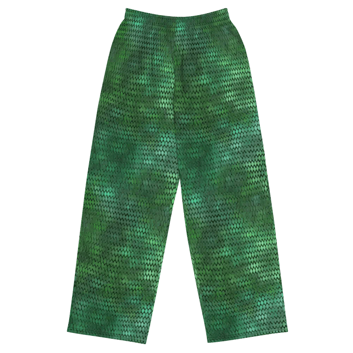 Green Dragon Scales Wideleg Pants product image (2)