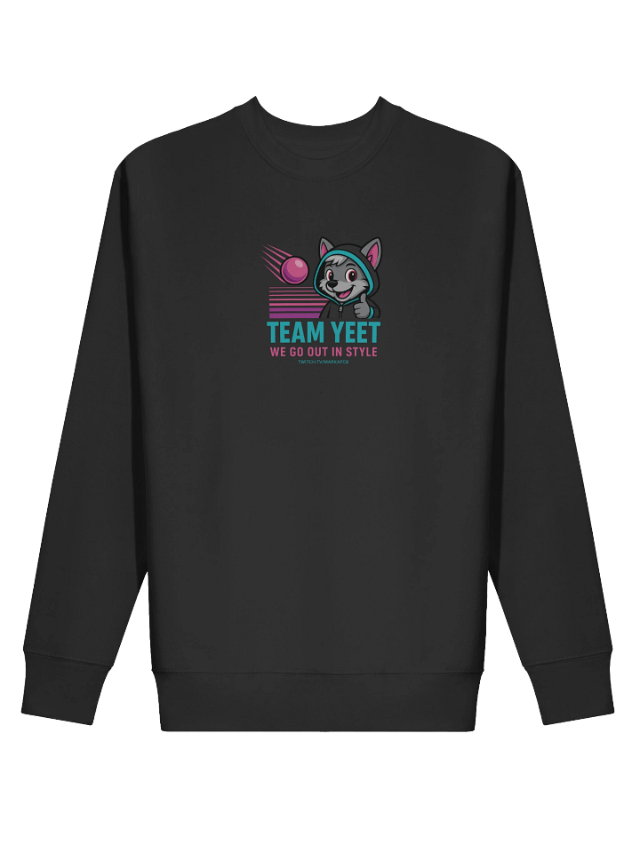"TEAM YEET" SWEATSHIRT – Official Stream Mascot Edition product image (16)