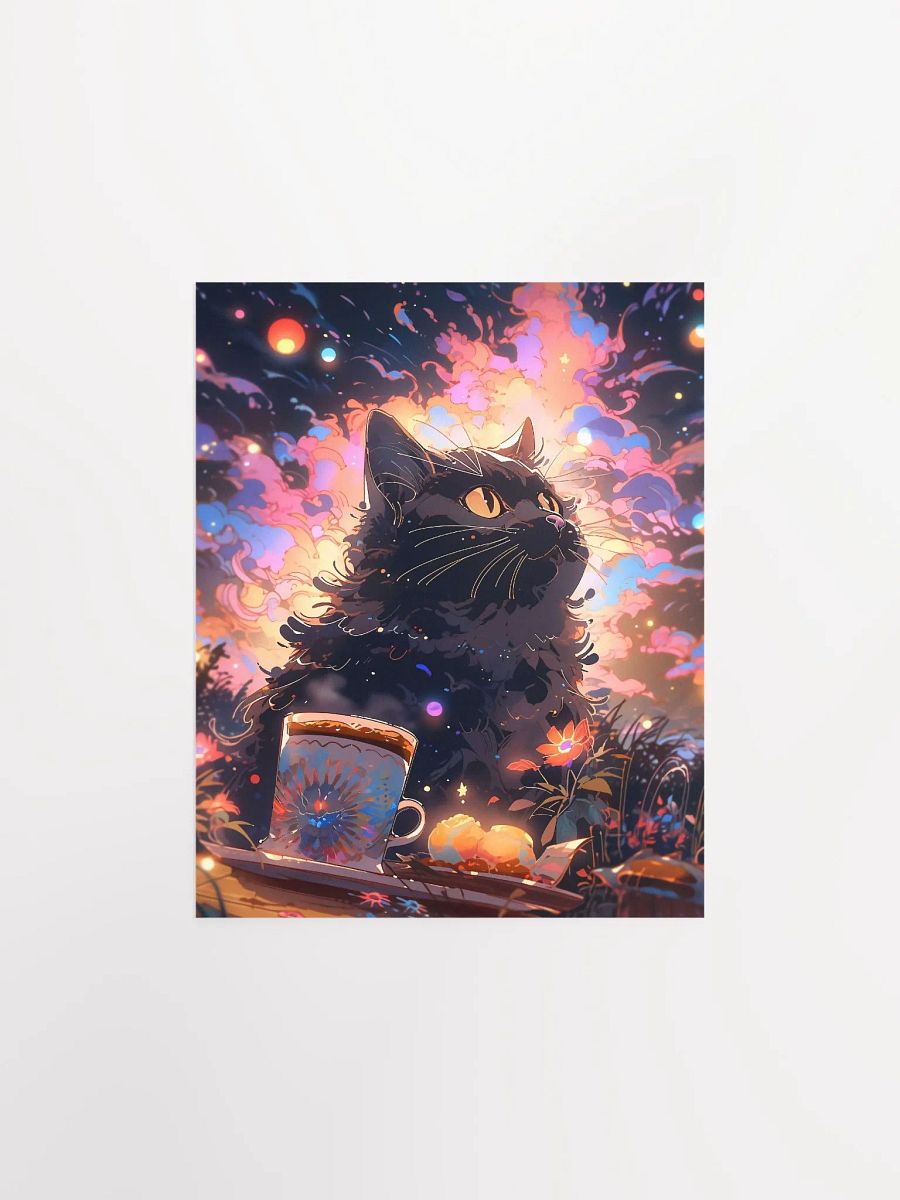 Mocha Meowster on Matte Paper Poster product image (2)