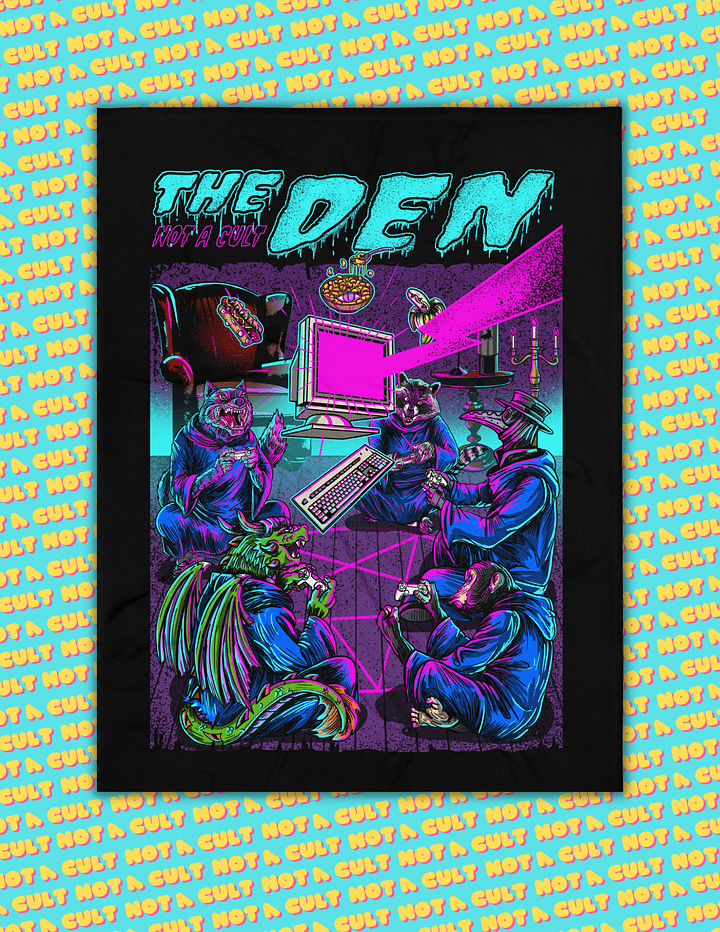 Official Den Throw Blanket product image (2)