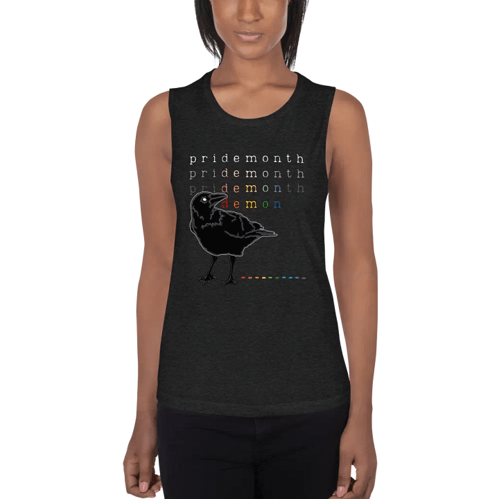 priDEMONth tank (crow) product image (2)