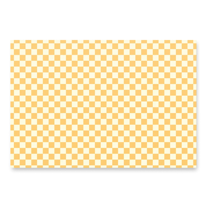 Yellow Check - Wrapping Paper product image (1)