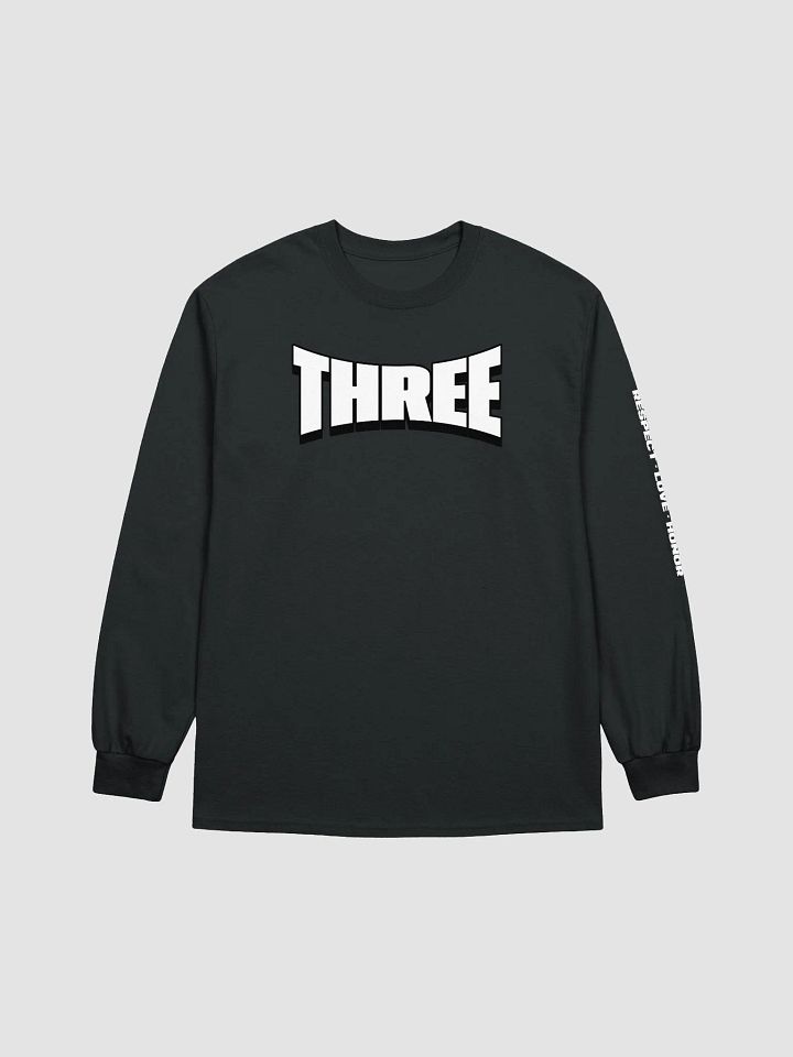 THREE SET WORLDWIDE - Long Sleeve Tee product image (2)